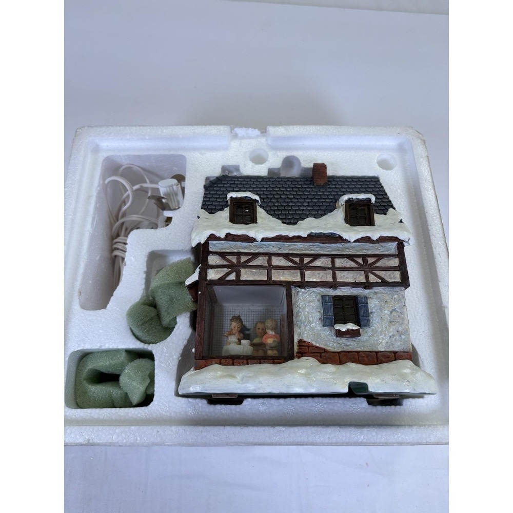 Hawthorne Village Made With Love Bakery Berta Hummel Village 2003 Lighted COA